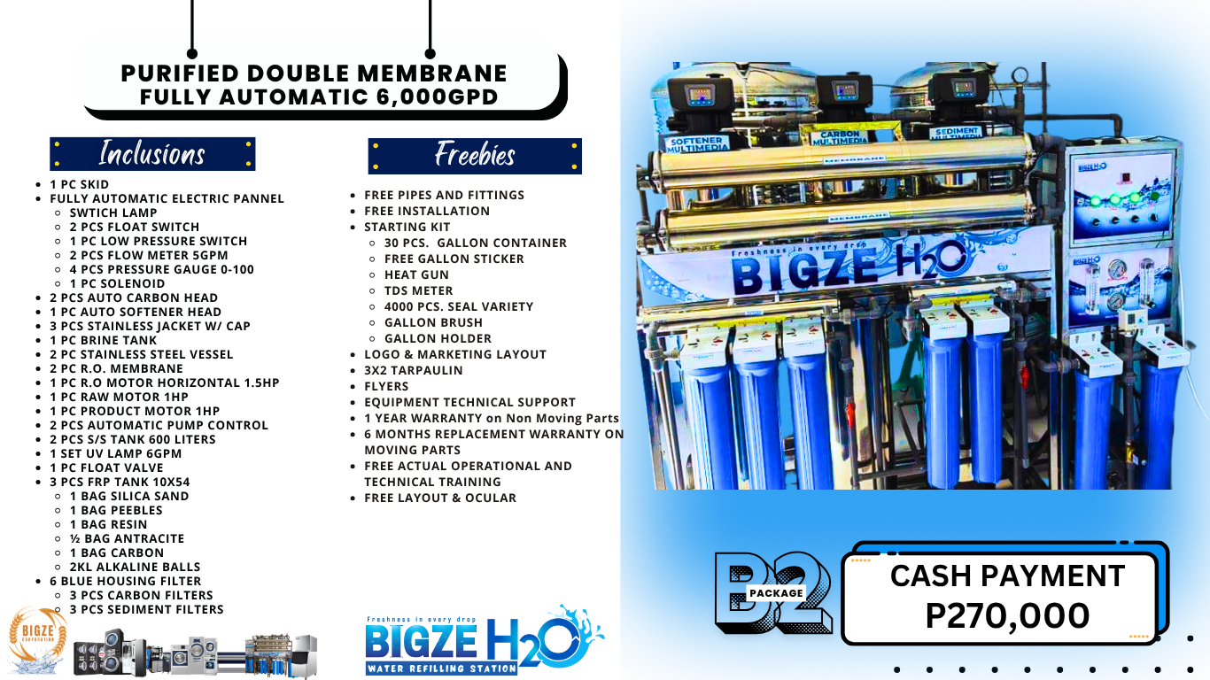 PURIFIED DOUBLE MEMBRANE