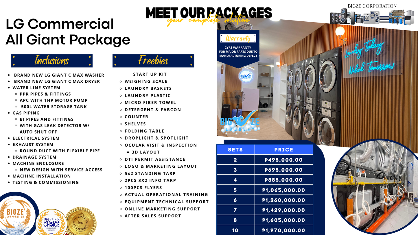 LAUNDRY PACKAGES