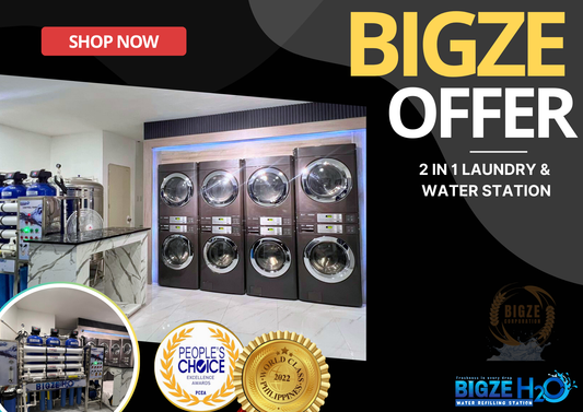 2IN1 WATER STATION & LAUNDRY BUSINESS