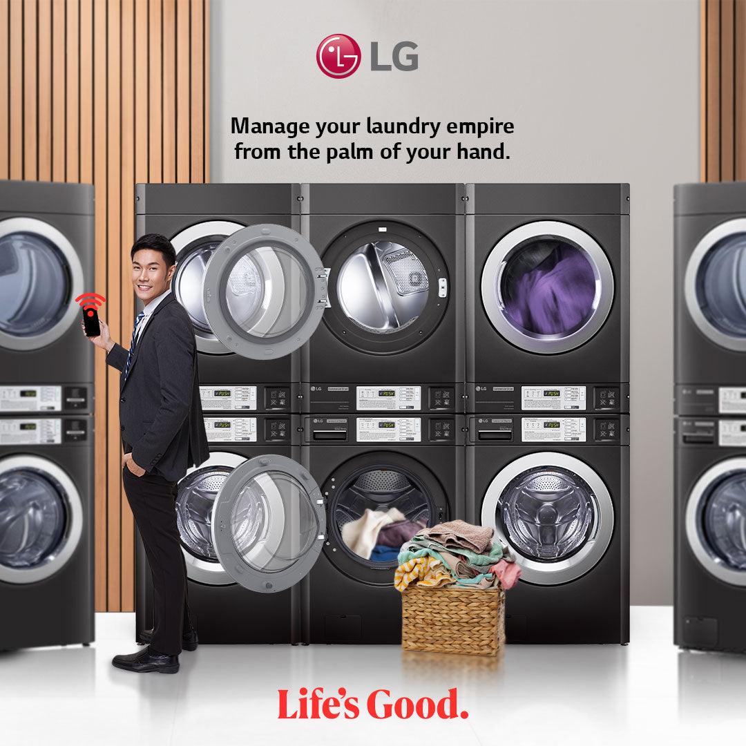 LG LAUNDRY MACHINES SET (WASHER&DRYER)