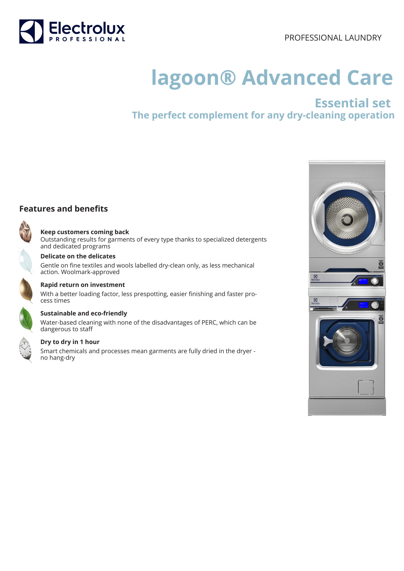 ELECTROLUX WASCATOR LAC GEN 6 SET