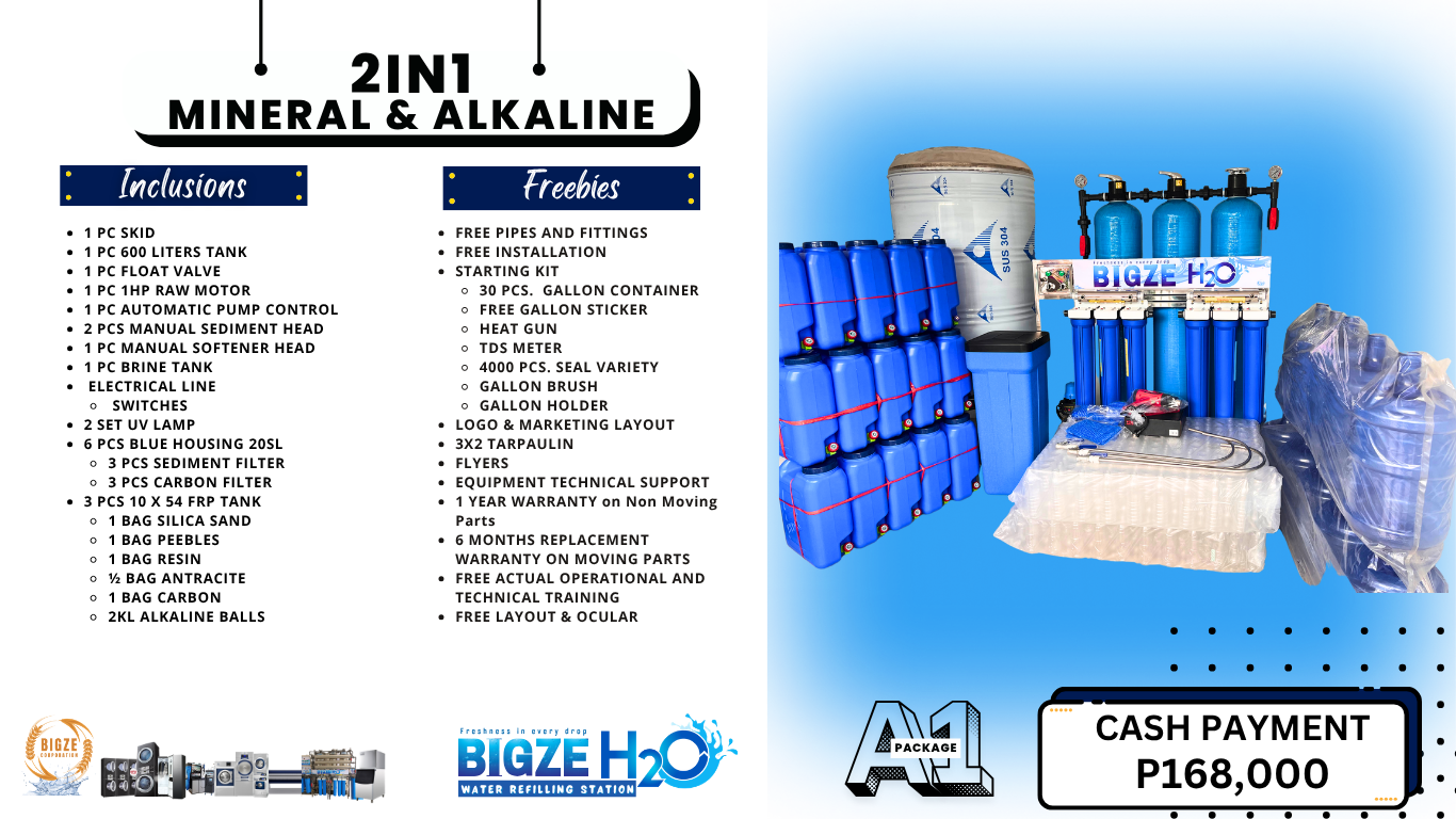2IN1 MINERAL & ALKALINE