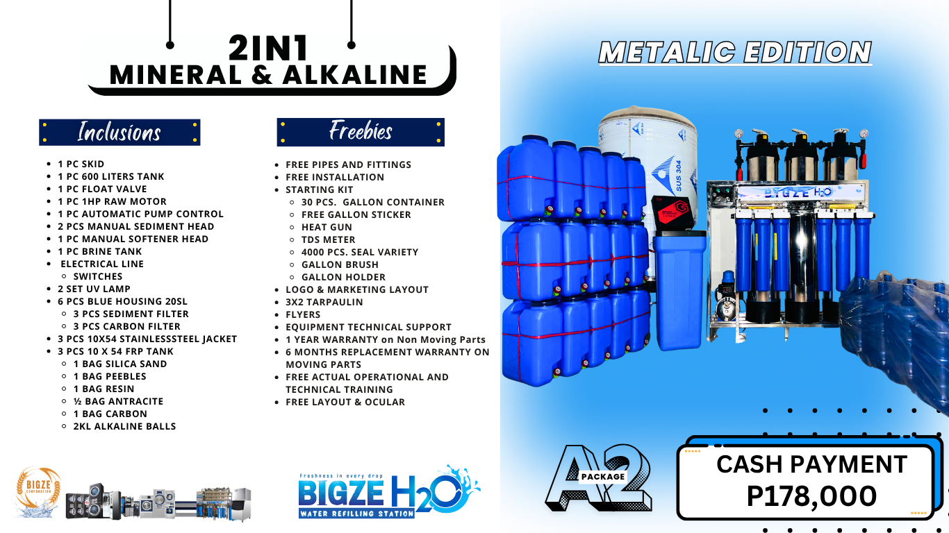 2IN1 MINERAL & ALKALINE